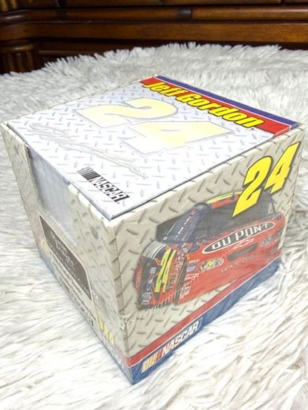 Vintage NASCAR Jeff Gordon 400 Sheet Personal Note Cube Decorative Box